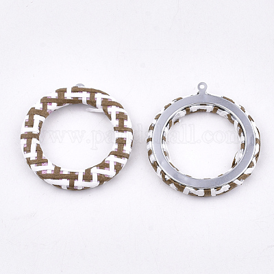 Подвески из рафии ручной работы WOVE-T005-33C-1