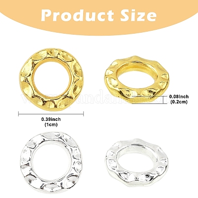 30шт бусины из сплава&nbsp;FIND-YW0009-82G-1