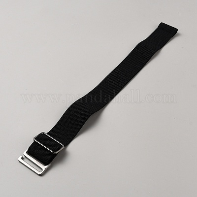 2 шт. эластичный пояс из полиэстера с пряжками из сплава&nbsp;AJEW-WH0248-562A-1