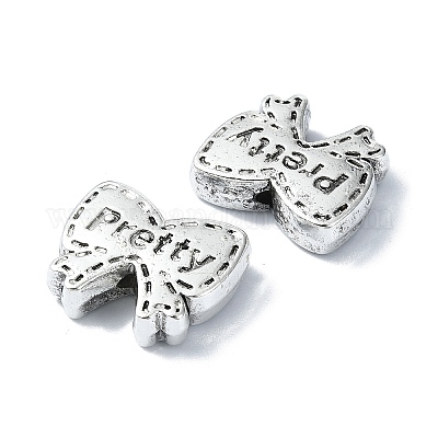 Сплавочные овальные бусины тибетского стиля &nbsp;TIBEB-F065-07AS-04-1