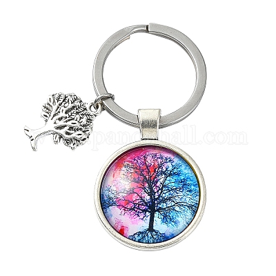 Брелки из сплава стекла KEYC-YW00008-01-1