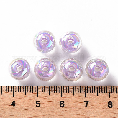 Прозрачные акриловые бусины TACR-S152-15B-SS2114-1