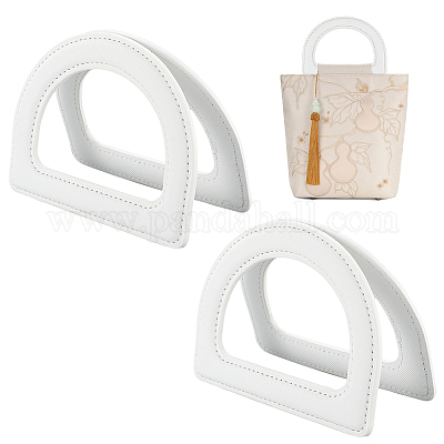 D-образные ручки из искусственной кожи для сумок FIND-WH20016-11B-1