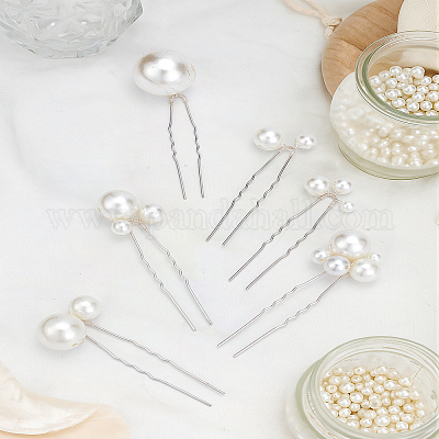 1 пакетик железных заколок для волос&nbsp;OHAR-LP0002-40-1