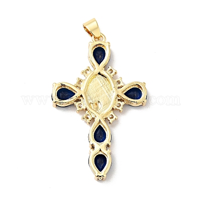 Стойки обшивки латунь микро проложить Циркон подвеску ZIRC-I059-15G-04-1