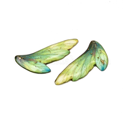 2 шт. подвески из прозрачной эпоксидной смолы RESI-A044-05A-1