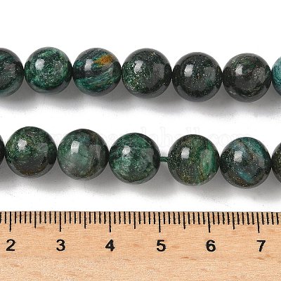 Бусины из натурального фуксита G-G271-B03-10mm-1