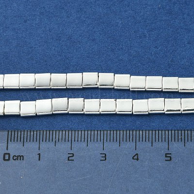 Гальванические нити из синтетических немагнитных гематитовых бусин G-I360-O01-04-1