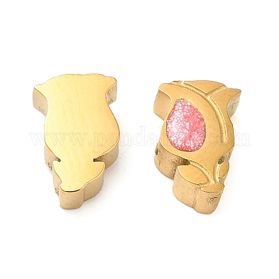 Бусины из нержавеющей стали 304 STAS-E198-01G-1