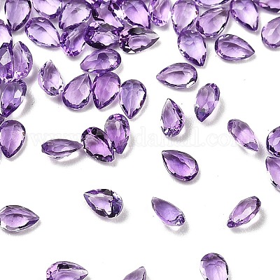 Ограненные натуральные аметистовые кабошоны G-I295-05C-15B-03-1