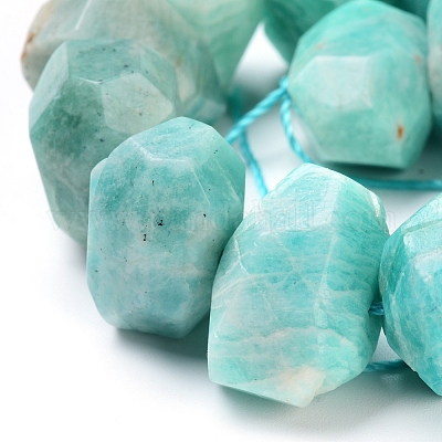 Природных амазонит бисер нитей G-I283-C03-1