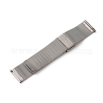 Ремешки для часов из нержавеющей стали 304&nbsp;STAS-WH0021-17P-1