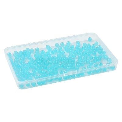 2 нитка круглых бусин из искусственного нефрита DGLA-FS0001-20C-1