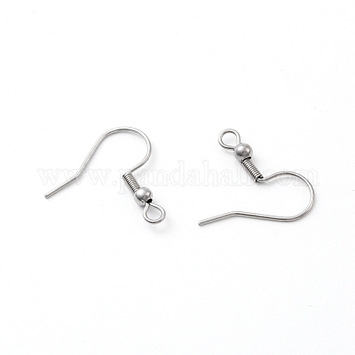 Wholesale 316 Surgical Stainless Steel Earring Hooks 