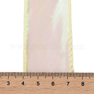 Переливающаяся лента из пряжи «рыбий хвост» для изготовления бантов OCOR-B004-02A-04-1