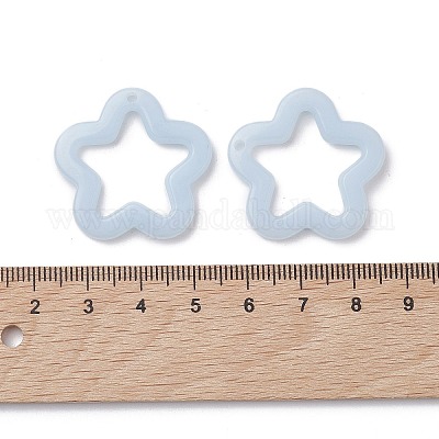 Ciondoli acrilico jelly imitato&nbsp;MACR-M042-01-1