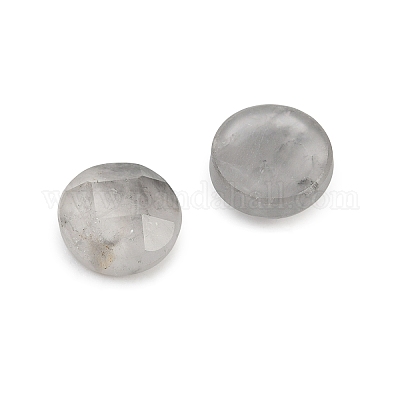 Кабошоны из натурального мутного кварца G-B146-02A-6mm-1