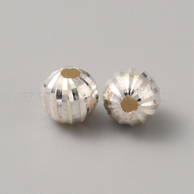 925 шарики стерлингового серебра STER-WH0017-12C-S-1