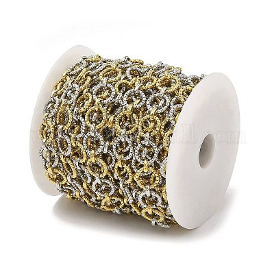 Двухцветные звеньевые цепи из нержавеющей стали 304 с ионным покрытием (IP) CHS-M006-12PG-1