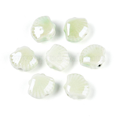 Фарфоровые бусины ручной работы PORC-Q002-01F-01-1