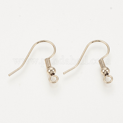 Латунные крючки для сережек KK-T029-132LG-NF-1
