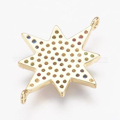 Латунные микро проложить кубических соединения циркония ZIRC-G111-13G-1