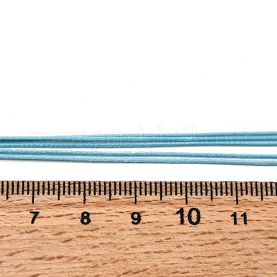 Изготовление ожерелья из двух нитей вощеного шнура толщиной 1 мм MAK-C005-01O-1