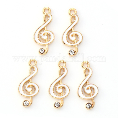 Подвески из эмали и сплава ENAM-S121-021B-1