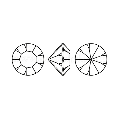 Preciosa® maxima кристалл круглые камни Y-PRC-RBSS18-23980-1