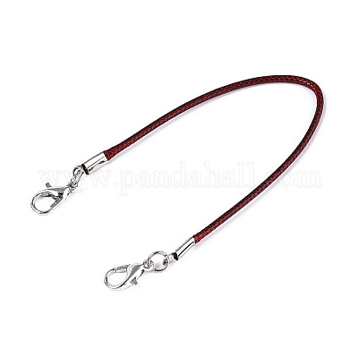 Корейская вощеной шнур браслет полиэстера делает YC-T004-02D-1