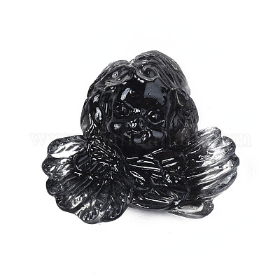 Двухцветные кабошоны из прозрачной смолы CRES-S302-42A-1