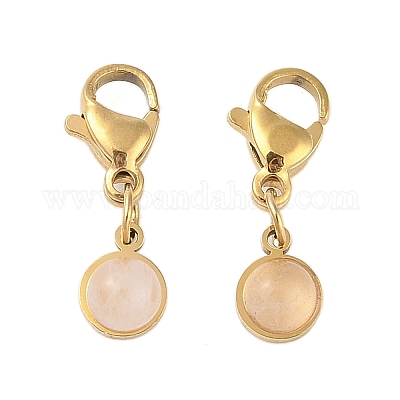 Ионное покрытие (ip) 316 хирургическая нержавеющая сталь подвесные украшения STAS-A097-04G-08-1