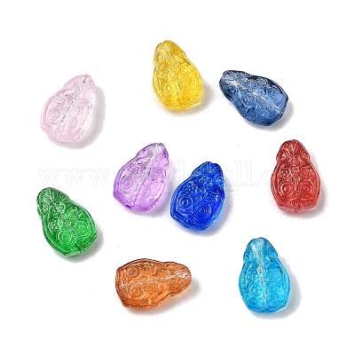 Стеклянные бусины GLAA-D303-07-1