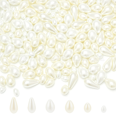 160шт 6 стиля стеклянные жемчужные бусины HY-AR0001-13-1