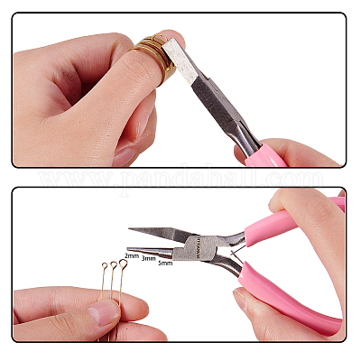 4.5 Mini Round Nose Pliers Precision Beading Pliers Jewelry Wire