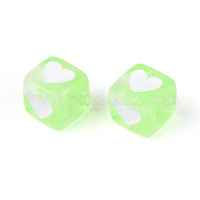 Прозрачные акриловые бусины OACR-N140-02G-1