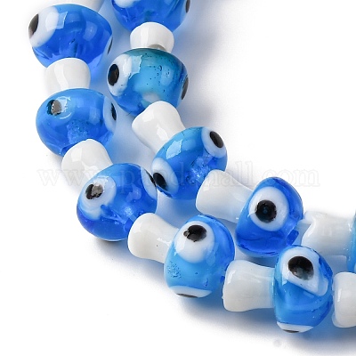 Ручной сглаза бусины бисер нитей&nbsp;LAMP-S069-01A-05-1