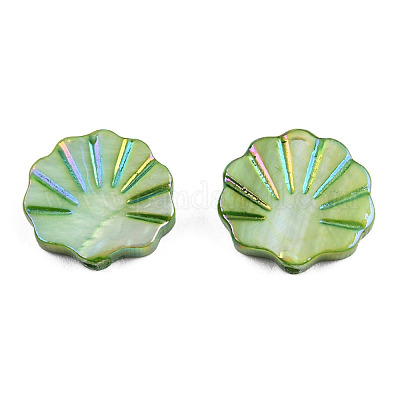 Бусины из натуральных пресноводных ракушек SHEL-N026-224B-1