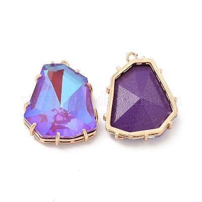 Стеклянные подвески k9 KK-E071-08KCG-1