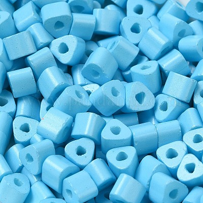 Запекание расписной стеклянной бусины SEED-H002-K-D303-1