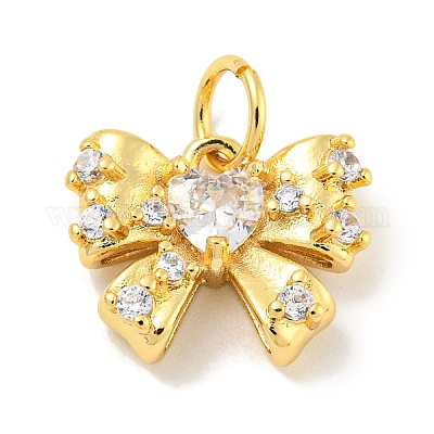 Покрытие стойки латунь микропаве прозрачные подвески из кубического циркония KK-B093-01E-G-1