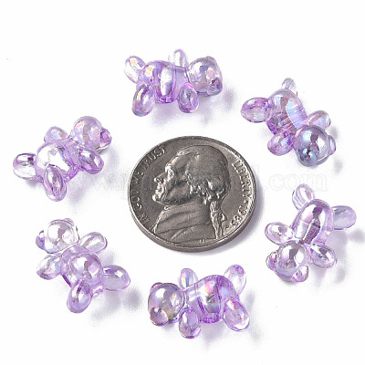 Прозрачные акриловые бусины MACR-S154-127-C04-1