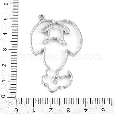 Подвески на лицевой панели из сплава цинка PALLOY-D580-05P-B-1