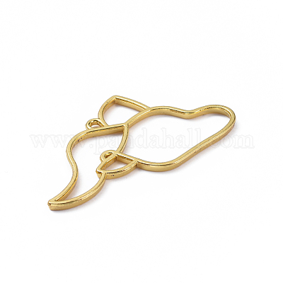 Подвески на лицевой панели из сплава цинка X-PALLOY-D580-05G-C-1