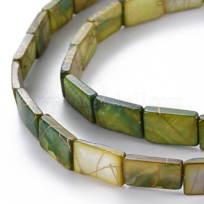 Нити бусин из натуральных пресноводных ракушек SHEL-N026-167-1