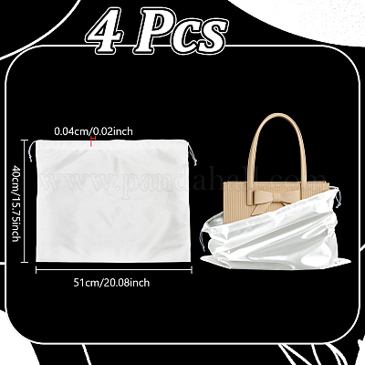 4 шт. атласные тканевые сумки ABAG-NB0002-21-1