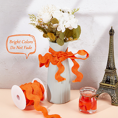 Лента из полиэстера с волнистой бахромой длиной 10 ярд. OCOR-GF0003-27B-1