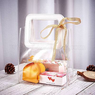 2 цветная прозрачная сумка из пвх для лазера ABAG-SZ0001-03A-1