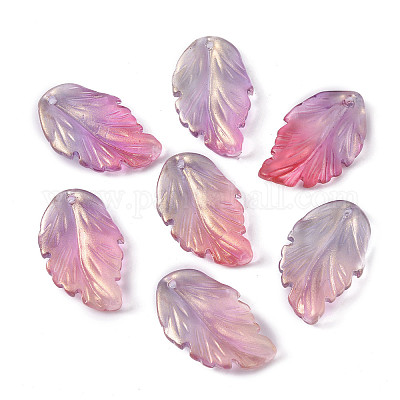 Прозрачные чешские подвески лэмпворк ручной работы LAMP-YW0001-15B-1