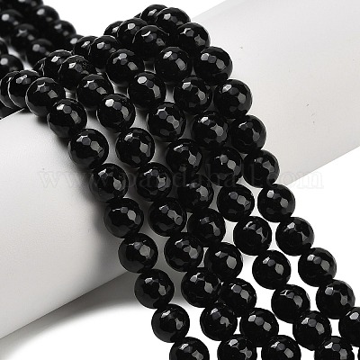 Natürlichen Obsidian Perlen Stränge&nbsp;G-C280-B11-8mm-1